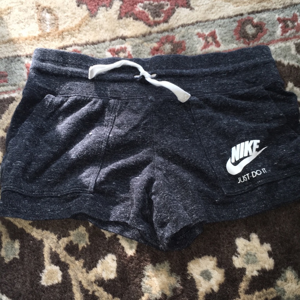 Gray Nike shorts